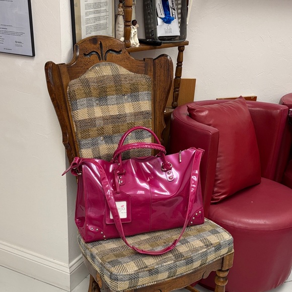 Beijo Shiny Pink Tote Bag #45 - Picture 6 of 16